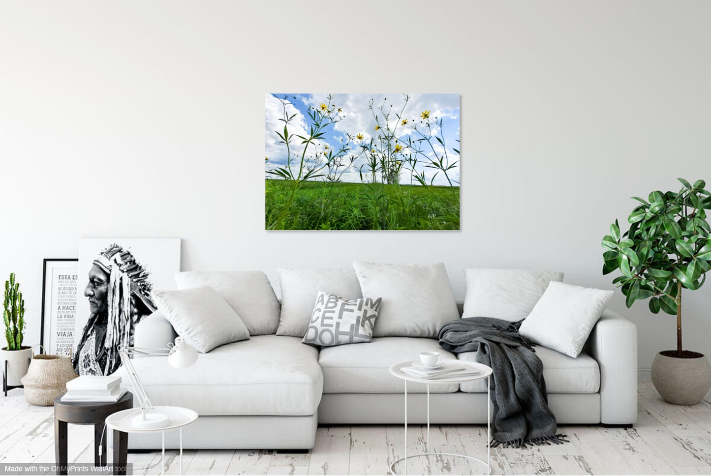 Pellsville Cemetery Prairie Photo Print IMG_144557