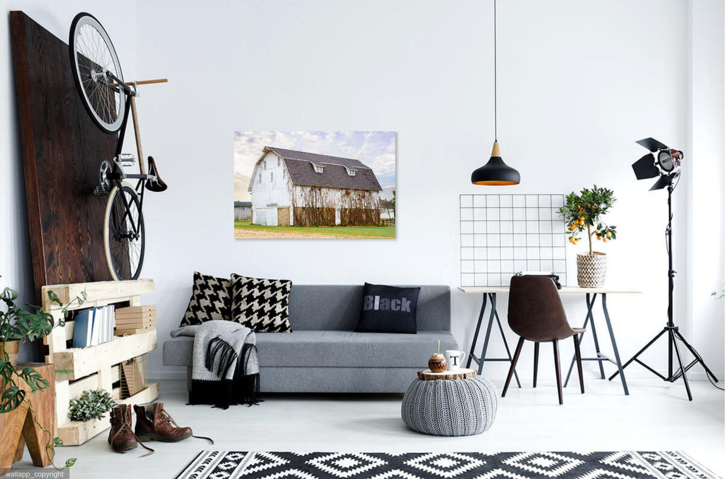 Photographie de la grange du comté de McLean IMG_2648