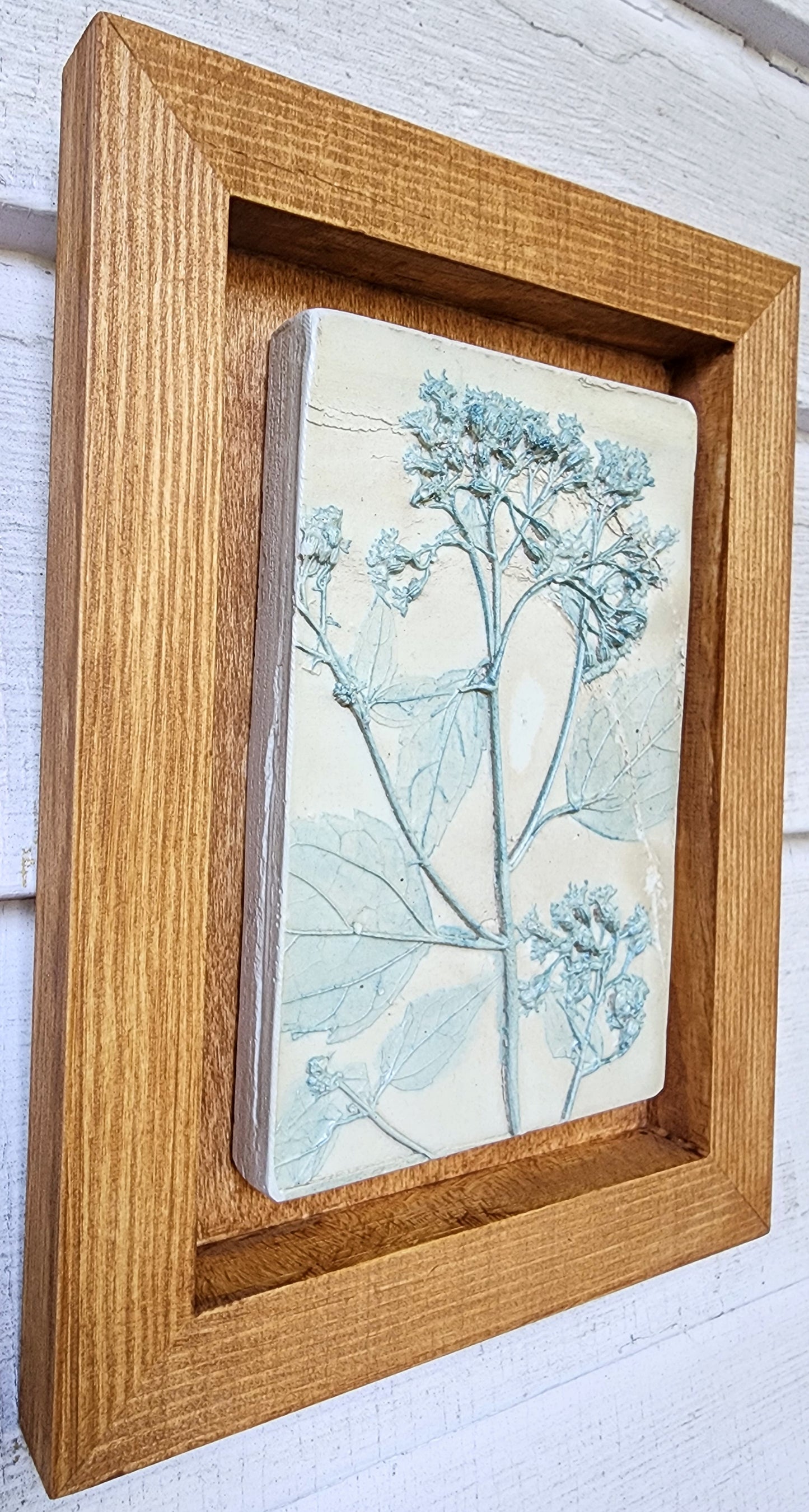 Coming Soon! Plaster Botanical Bas Relief Artwork