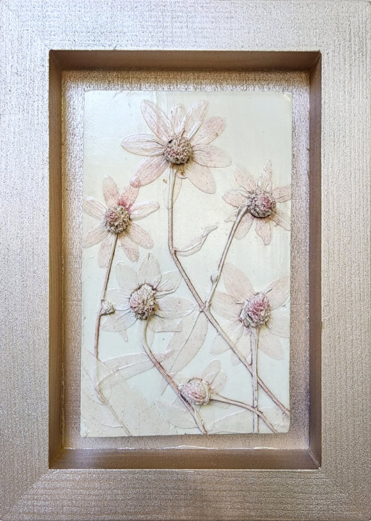 Coming Soon! Plaster Botanical Bas Relief Artwork