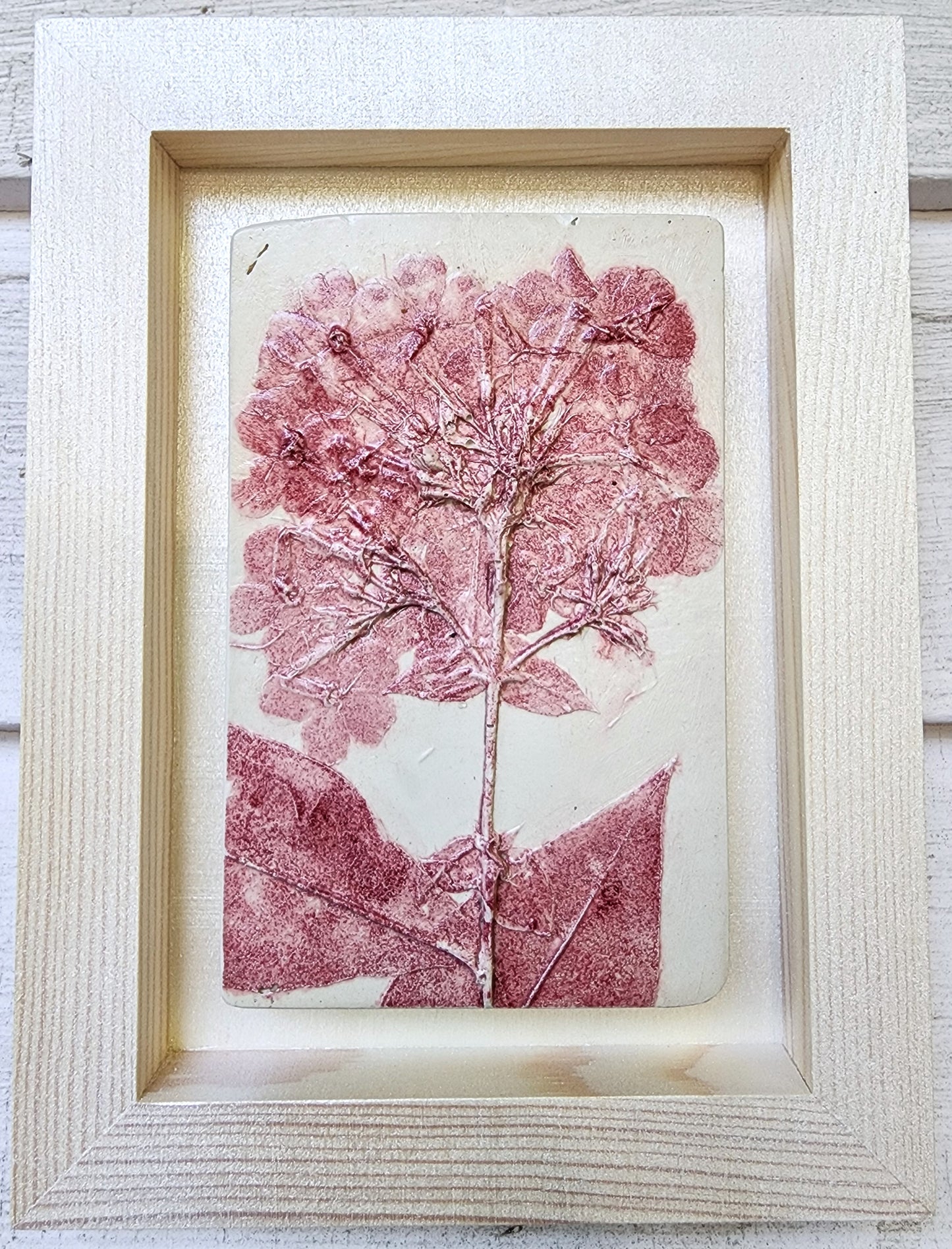 Coming Soon! Plaster Botanical Bas Relief Artwork