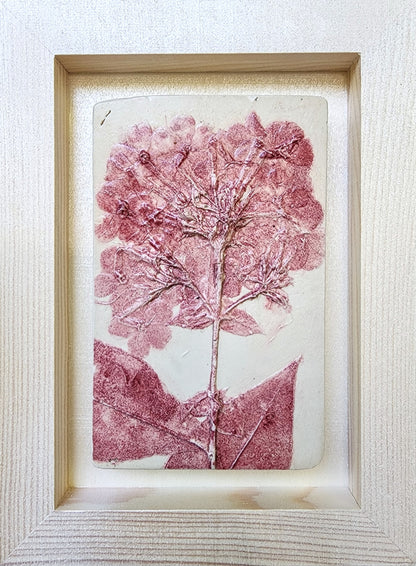 Coming Soon! Plaster Botanical Bas Relief Artwork