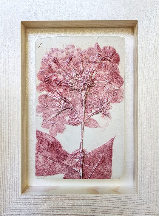 Coming Soon! Plaster Botanical Bas Relief Artwork