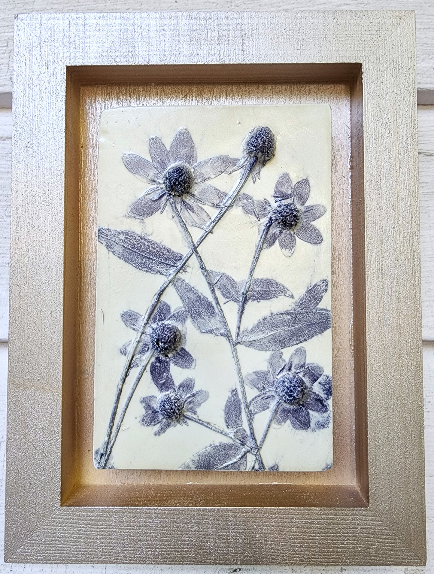 Coming Soon! Plaster Botanical Bas Relief Artwork