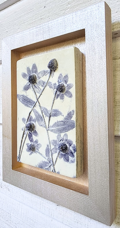 Coming Soon! Plaster Botanical Bas Relief Artwork