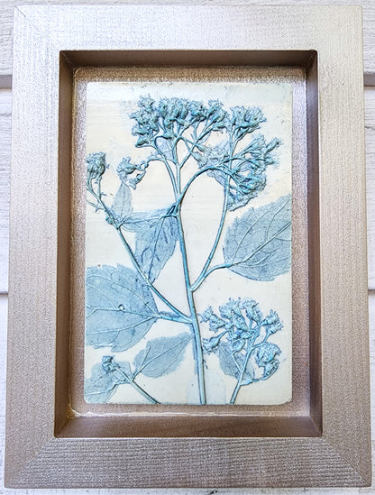 Coming Soon! Plaster Botanical Bas Relief Artwork