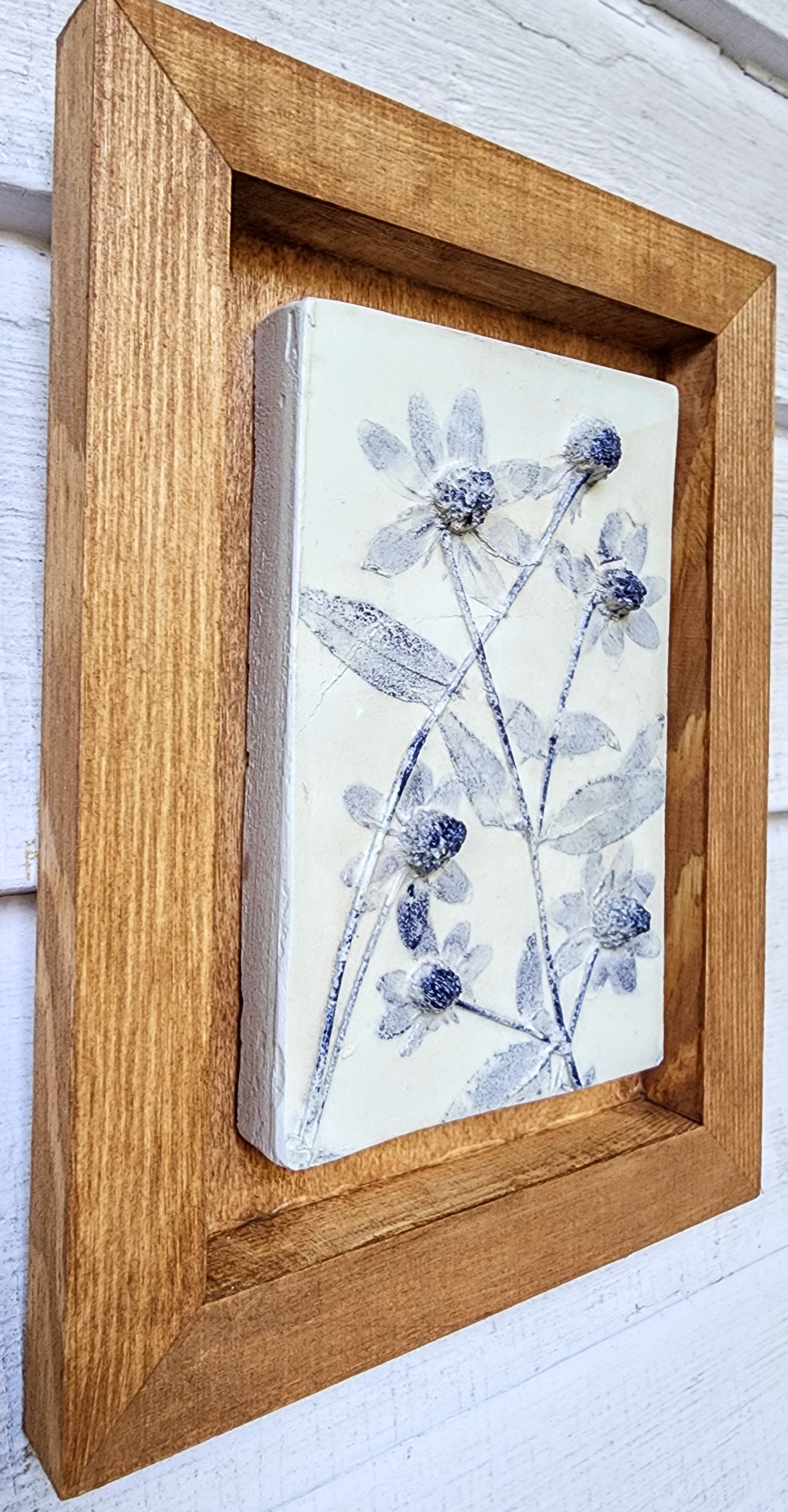 Coming Soon! Plaster Botanical Bas Relief Artwork