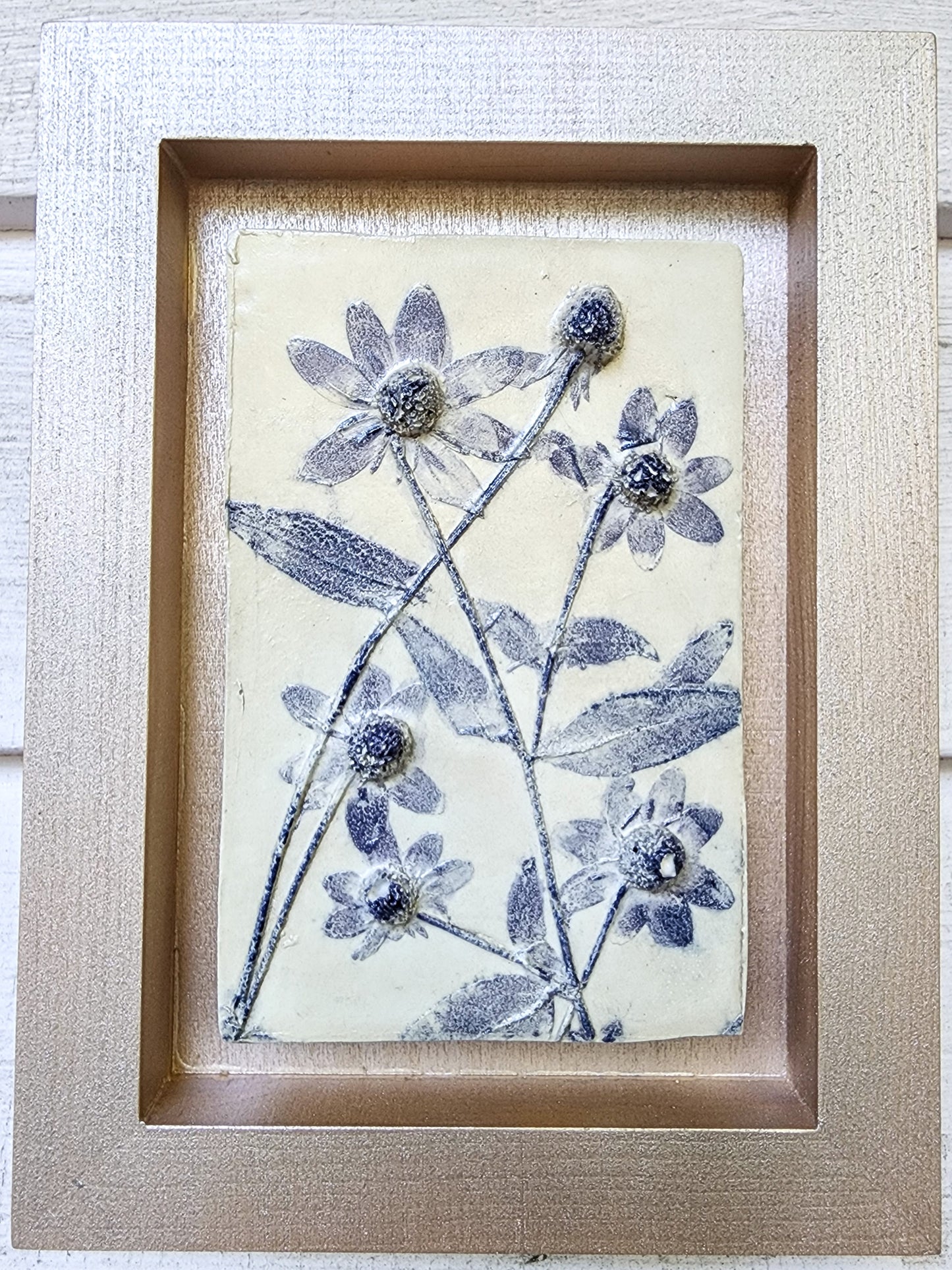 Coming Soon! Plaster Botanical Bas Relief Artwork