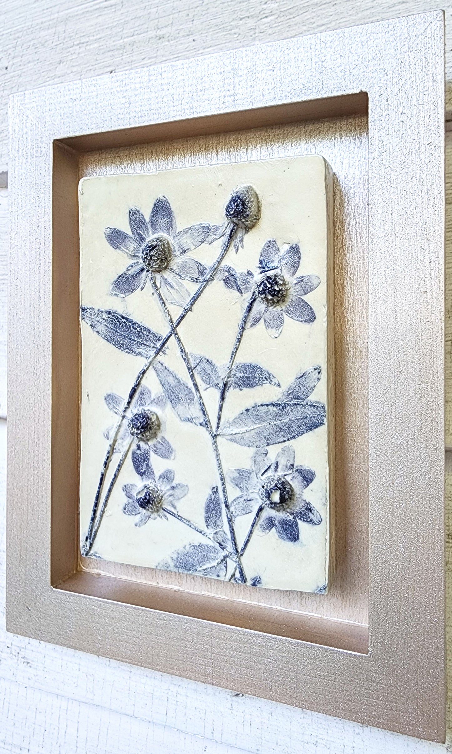 Coming Soon! Plaster Botanical Bas Relief Artwork