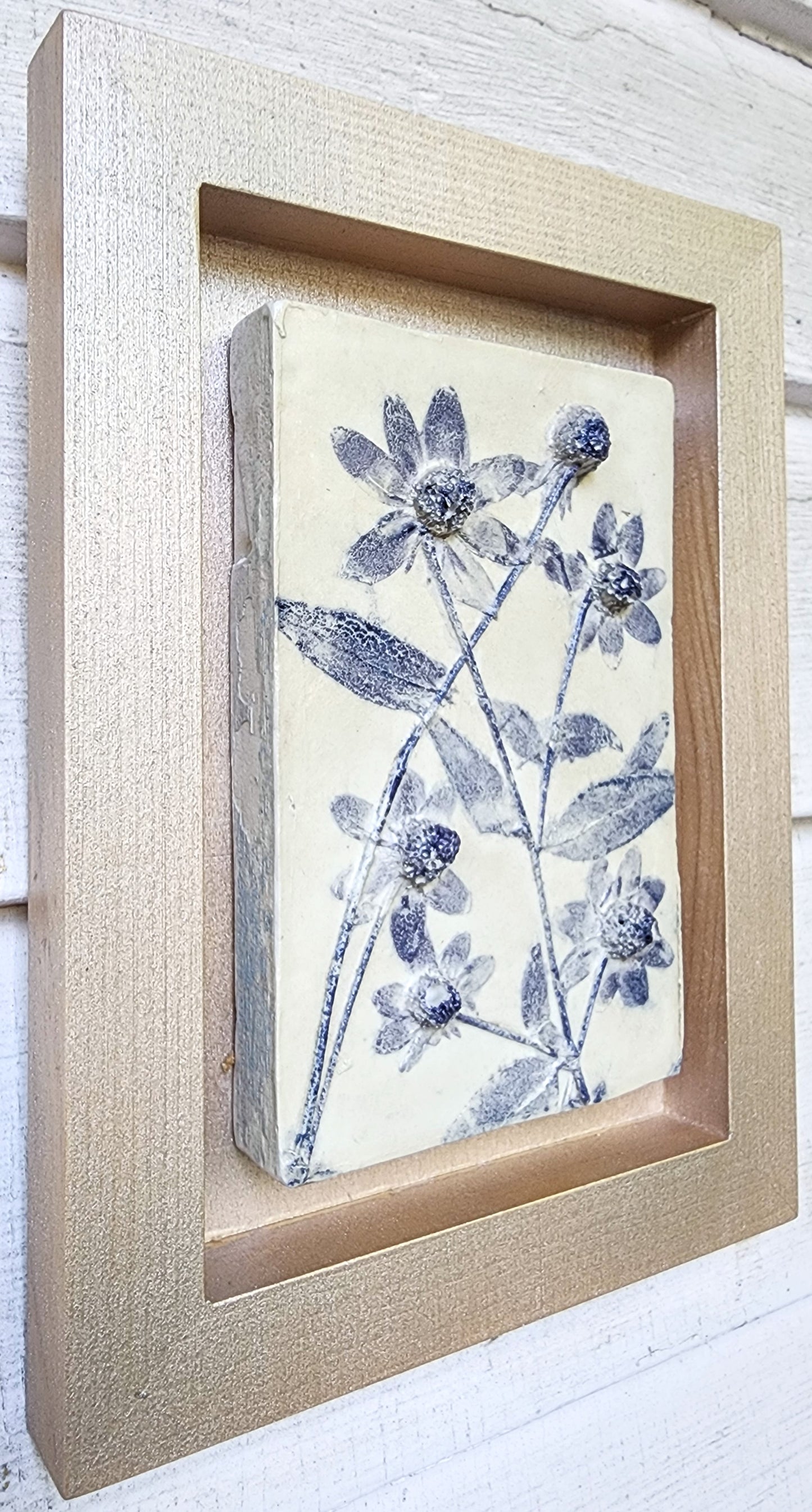 Coming Soon! Plaster Botanical Bas Relief Artwork