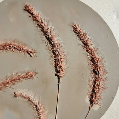 Botanical Bas Relief Plaster Cast