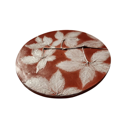 Botanical Bas Relief Plaster Cast