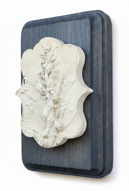 Botanical Bas Relief Artwork