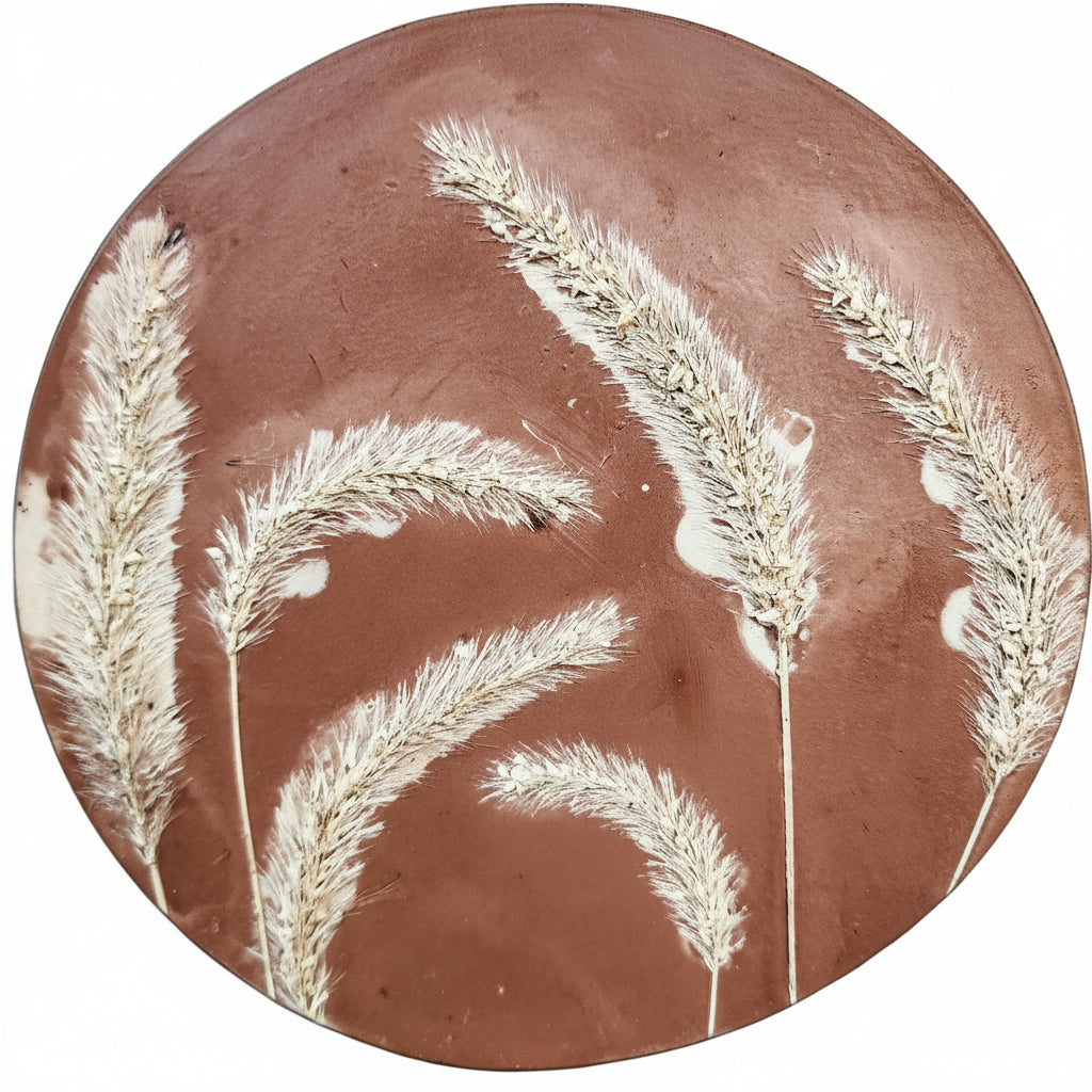 Botanical Bas Relief Plaster Cast