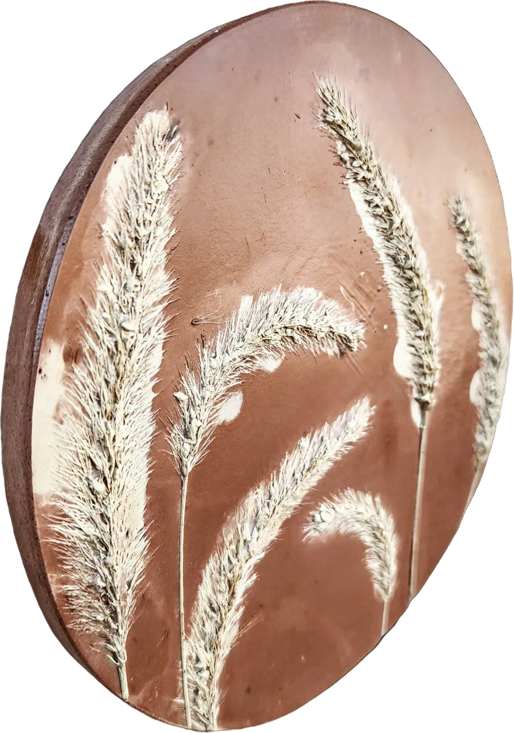 Botanical Bas Relief Plaster Cast