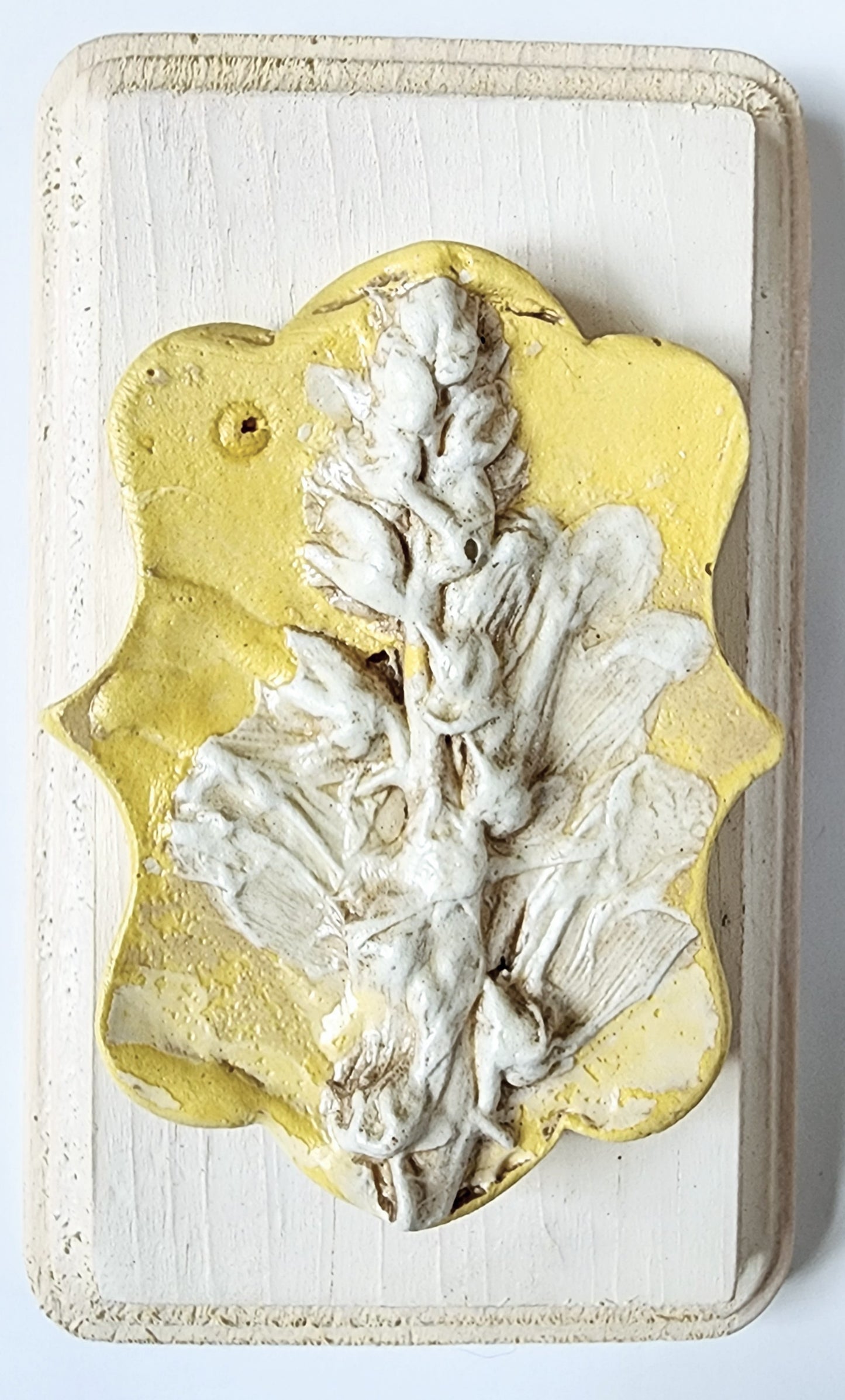 Botanical Bas Relief Artwork