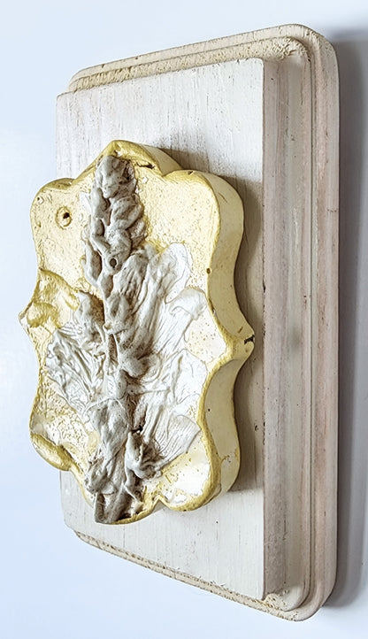 Botanical Bas Relief Artwork