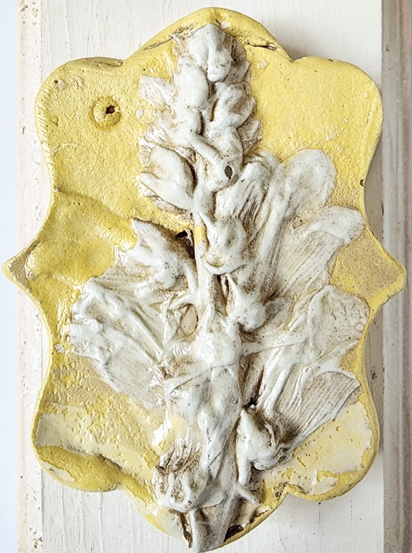 Botanical Bas Relief Artwork