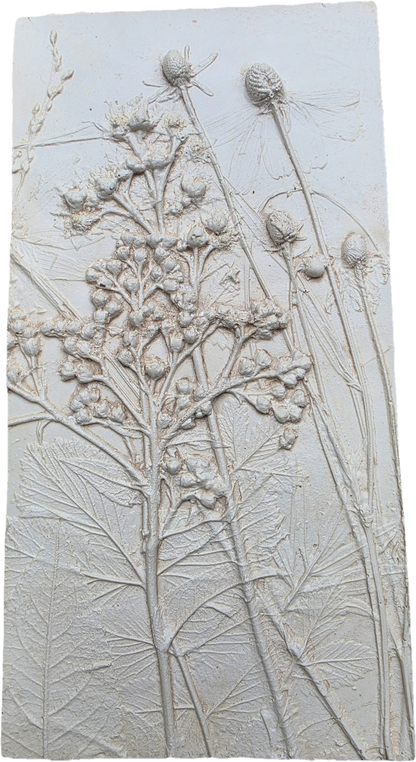 Bas Relief Plaster Wall Art – Natural Plaster