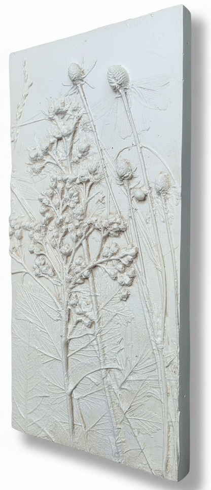 Bas Relief Plaster Wall Art – Natural Plaster