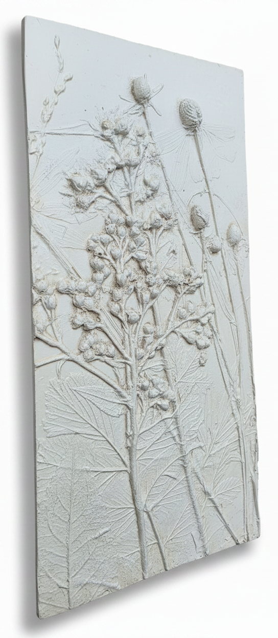 Bas Relief Plaster Wall Art – Natural Plaster