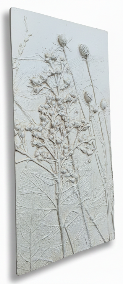 Bas Relief Plaster Wall Art – Natural Plaster