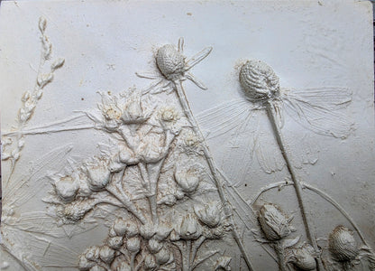 Bas Relief Plaster Wall Art – Natural Plaster