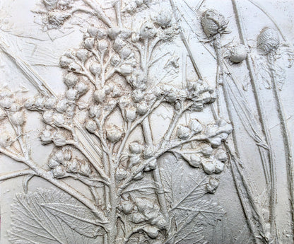 Bas Relief Plaster Wall Art – Natural Plaster