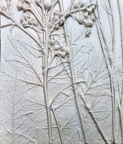 Bas Relief Plaster Wall Art – Natural Plaster