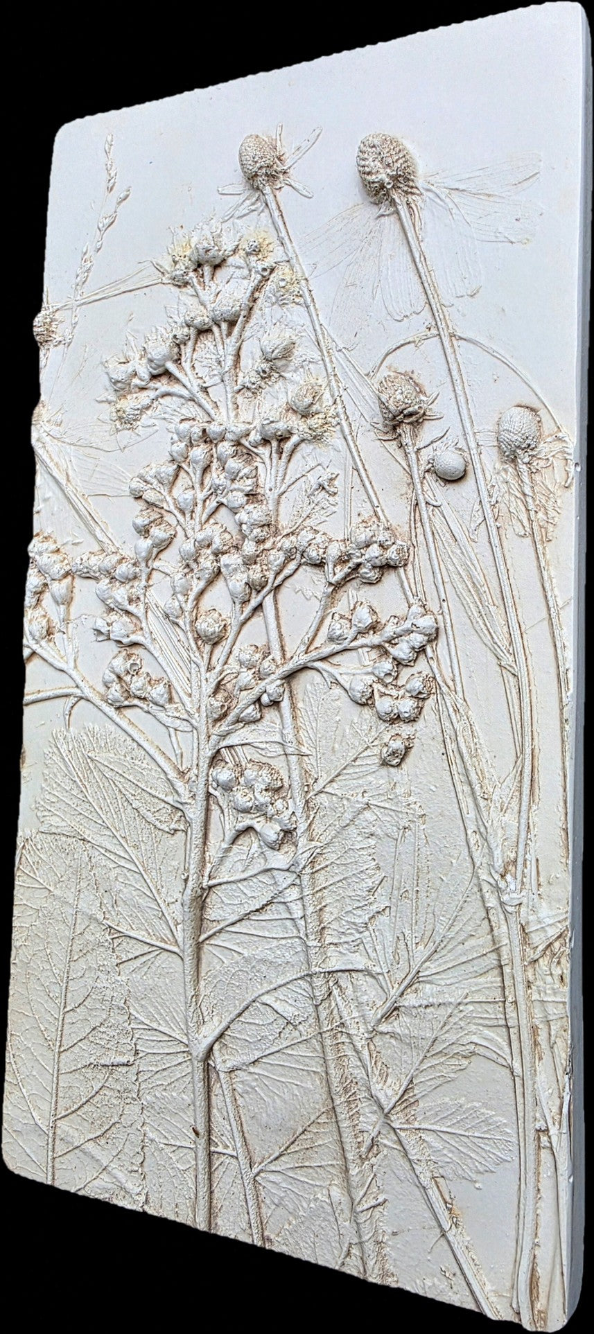 Bas Relief Plaster Wall Art – Natural Plaster)