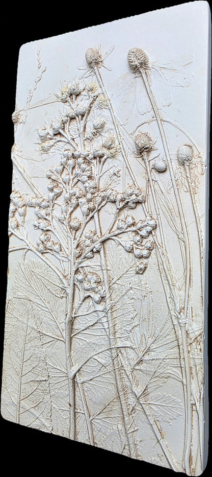Bas Relief Plaster Wall Art – Natural Plaster)