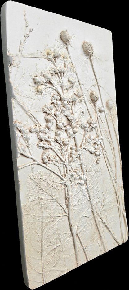 Bas Relief Plaster Wall Art – Natural Plaster)