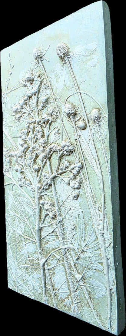 Yellow Coneflower, Wild Quinine & Prairie Cinquefoil Bas Relief