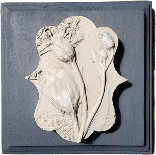 Coming Soon! Plaster Botanical Bas Relief Artwork