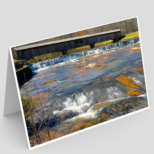 Watson Mill Bridge State Park Greeting Card IMG_153344