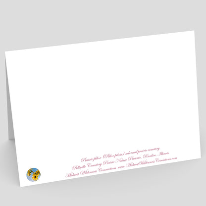 Pellsville Cemetery Prairie NP Greeting Card IMG_5906