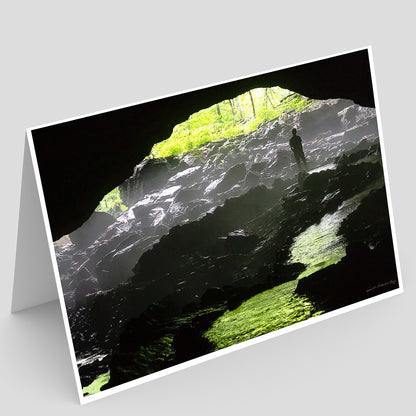 Maquoketa Caves State Park Greeting Card IMG_6235