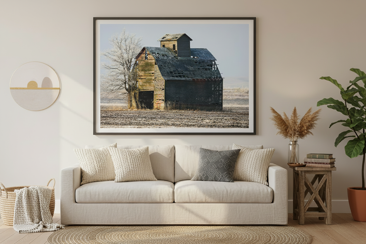 Jasper County Barn Photo Print IMG_9439