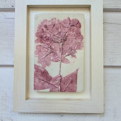 Coming Soon! Plaster Botanical Bas Relief Artwork