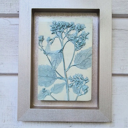 Coming Soon! Plaster Botanical Bas Relief Artwork