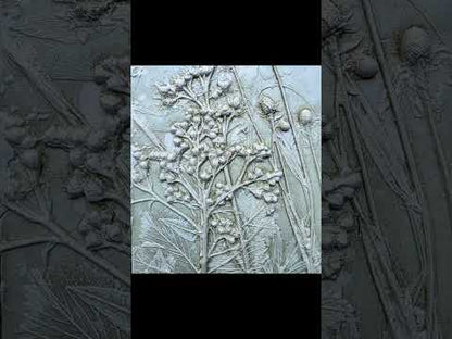 Gray-headed Coneflower, Wild Quinine & Prairie Cinquefoil Bas Relief